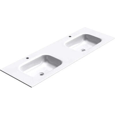 Sogood DOPORRO Lavabo Doble 120cm - Lavabo de Mármol Sogood DOPORRO Lavabo Doble 120cm - Lavabo de Mármol