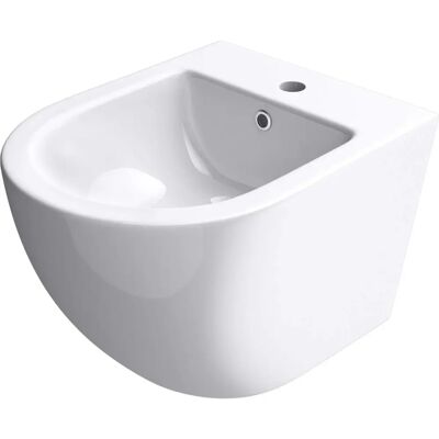 DOPORRO Düren179 Bidet sospeso - Ceramica, Facile da pulire, Standard DIN DOPORRO Düren179 Bidet sospeso - Ceramica, Facile da pulire, Standard DIN