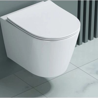 Doporro A108 W.C. a Parete - Design Moderno e Silenzioso Doporro A108 W.C. a Parete - Design Moderno e Silenzioso