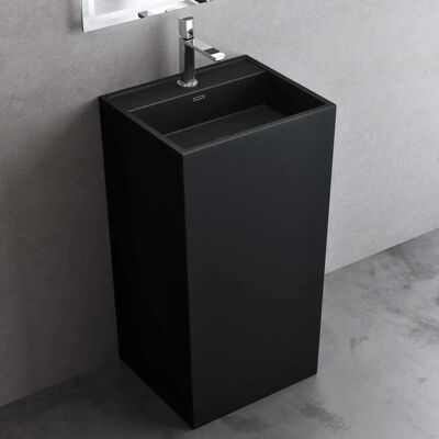 DOPORRO - Colonna Lavabo - 50x42x90 cm - Lavabo da bagno DOPORRO - Colonna Lavabo - 50x42x90 cm - Lavabo da bagno