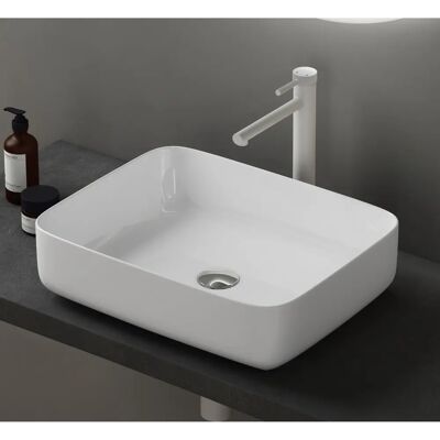 Sogood Brüssel106 Lavabo de Cerámica - Diseño Cuadrado Moderno Sogood Brüssel106 Lavabo de Cerámica - Diseño Cuadrado Moderno