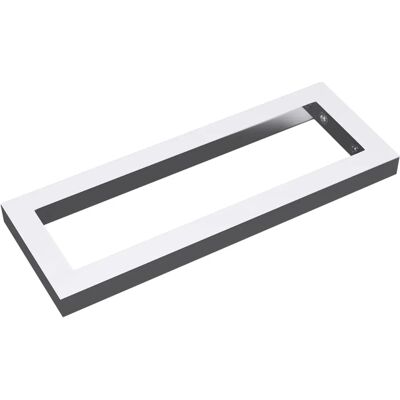 Soporte de Pared para Lavabo - Acero Inoxidable, Plata, 45x3x15cm Soporte de Pared para Lavabo - Acero Inoxidable, Plata, 45x3x15cm