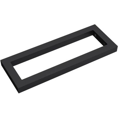 DOPORRO - WH01 - 30 cm - Negro - Soporte de lavabo de pared DOPORRO - WH01 - 30 cm - Negro - Soporte de lavabo de pared