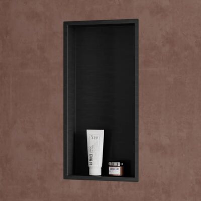 Sogood Nicchia da Parete Nera - 30x60cm Recesso Doccia - Design Moderno Sogood Nicchia da Parete Nera - 30x60cm Recesso Doccia - Design Moderno