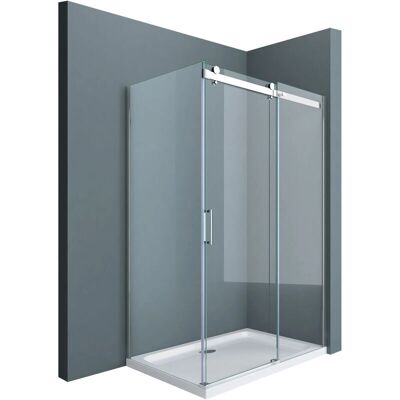 DOPORRO Cabina Doccia Angolare 75x105x195cm - Vetro di Sicurezza DOPORRO Cabina Doccia Angolare 75x105x195cm - Vetro di Sicurezza