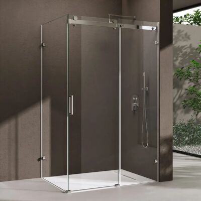 Doporro Rav17-2 Eckdusche - Sicherheitsglas, Inklusive Ablage Doporro Rav17-2 Eckdusche - Sicherheitsglas, Inklusive Ablage