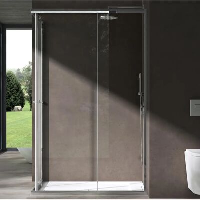 DOPORRO - 80x80x190cm - 4cm Basis - 6mm Glas - Duschkabine DOPORRO - 80x80x190cm - 4cm Basis - 6mm Glas - Duschkabine