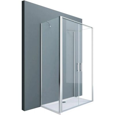 DOPORRO Duschkabine 90x120x90cm - Transparent - Duschkabine DOPORRO Duschkabine 90x120x90cm - Transparent - Duschkabine