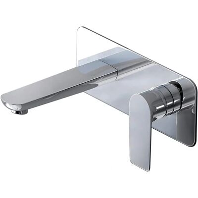 Doporro WA118 Rubinetto Monocomando Argento - Design Moderno Cromato Doporro WA118 Rubinetto Monocomando Argento - Design Moderno Cromato