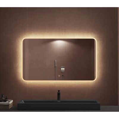 Specchio da bagno LED 120x70cm Controllo touch antinebbia Specchio da bagno LED 120x70cm Controllo touch antinebbia