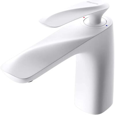 Modelo Sogood 16,5cm Mezclador de lavabo blanco - Accesorio de baño Modelo Sogood 16,5cm Mezclador de lavabo blanco - Accesorio de baño