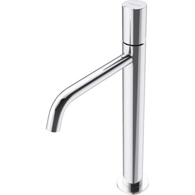 Miscelatore da bagno moderno in argento Doporro - 34,2cm - Valvola in ceramica Miscelatore da bagno moderno in argento Doporro - 34,2cm - Valvola in ceramica