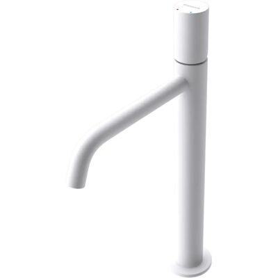 Doporro Robinet lavabo blanc mat moderne - Mitigeur monocommande 34,2cm - Publicité Doporro Robinet lavabo blanc mat moderne - Mitigeur monocommande 34,2cm - Publicité