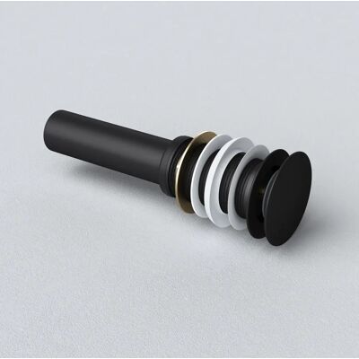 Tappo di scarico Doporro Push-up - 66mm Universale - Nero Tappo di scarico Doporro Push-up - 66mm Universale - Nero