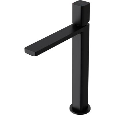 Sogood - Mezclador monomando de lavabo negro mate - 30,9cm - Grifo de baño Sogood - Mezclador monomando de lavabo negro mate - 30,9cm - Grifo de baño