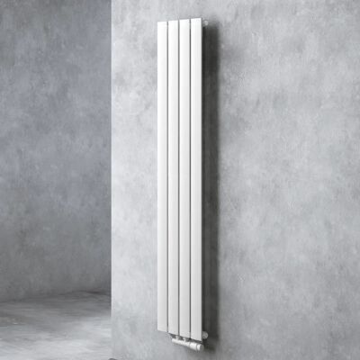 DOPORRO Weiß Vertikaler Heizkörper - Badezimmerheizung - 160x31cm DOPORRO Weiß Vertikaler Heizkörper - Badezimmerheizung - 160x31cm