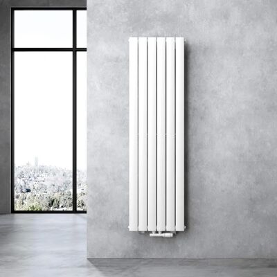 DOPORRO Weiß 160x46cm Wandmontierter Doppel-Schicht Stahlheizer - Badezimmerheizung DOPORRO Weiß 160x46cm Wandmontierter Doppel-Schicht Stahlheizer - Badezimmerheizung