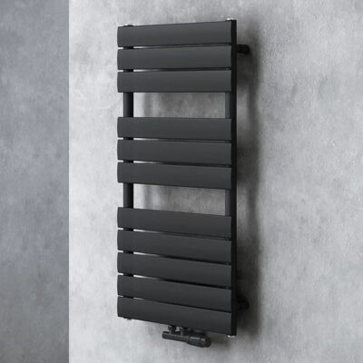 DOPORRO Antracite 100x60cm Wandmontierter Handtuchheizkörper DOPORRO Antracite 100x60cm Wandmontierter Handtuchheizkörper