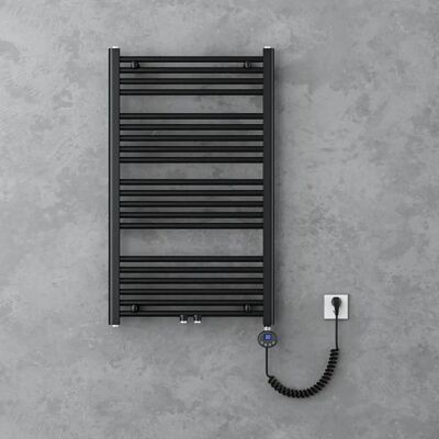 DOPORRO Radiador de toallas de acero inoxidable - 100x60cm - Solución moderna DOPORRO Radiador de toallas de acero inoxidable - 100x60cm - Solución moderna
