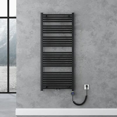 Doporro Radiador de Toallas Eléctrico - 140x60cm, Calefactor Moderno para Baño Doporro Radiador de Toallas Eléctrico - 140x60cm, Calefactor Moderno para Baño