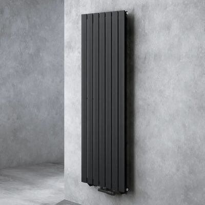 Radiateur de salle de bain doporro 160x54cm panneau connexion centrale anthracite - Publicité Radiateur de salle de bain doporro 160x54cm panneau connexion centrale anthracite - Publicité