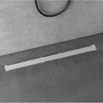 DOPORRO Canaletta Scarico Doccia - SS304 stainless - 50-100 cm - Anti-odor siphon - Shower drain DOPORRO Canaletta Scarico Doccia - SS304 stainless - 50-100 cm - Anti-odor siphon - Shower drain
