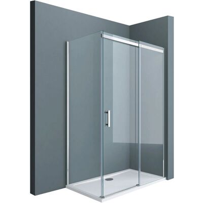 Doporro Ravenna18 Box doccia ad angolo - Cabina con vetro temprato di sicurezza Doporro Ravenna18 Box doccia ad angolo - Cabina con vetro temprato di sicurezza
