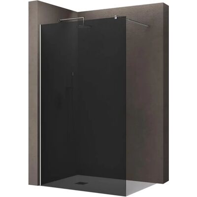 DOPORRO Mampara di doccia Bremen1VG 140x200 grigia in vetro di sicurezza 8mm - Box doccia DOPORRO Mampara di doccia Bremen1VG 140x200 grigia in vetro di sicurezza 8mm - Box doccia
