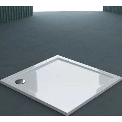 DOPORRO Piatto doccia quadrato in acrilico bianco 70x70x4cm - Piatto doccia DOPORRO Piatto doccia quadrato in acrilico bianco 70x70x4cm - Piatto doccia