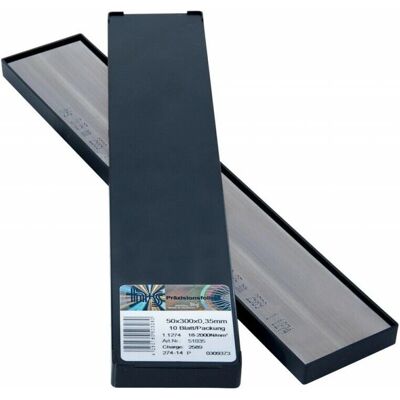 H+S Feuilles métalliques - 50x300mm - 0,6mm - Acier haute résistance - Publicité H+S Feuilles métalliques - 50x300mm - 0,6mm - Acier haute résistance - Publicité