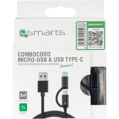 4smarts ComboCord 1m - USB Kabel 4smarts ComboCord 1m - USB Kabel