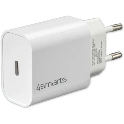4smarts VoltPlug - 20W USB-C Hurtigoplader 4smarts VoltPlug - 20W USB-C Hurtigoplader