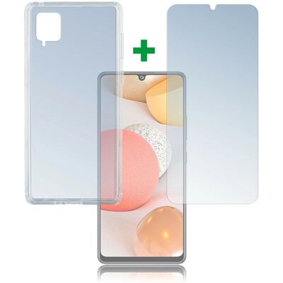 Pack de protection transparent pour Samsung Galaxy A42 5G - Accessoires téléphone - Publicité Pack de protection transparent pour Samsung Galaxy A42 5G - Accessoires téléphone - Publicité
