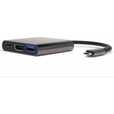 4smarts 468785 Laptop Dock - USB-C, HDMI, USB-A, Schwarz 4smarts 468785 Laptop Dock - USB-C, HDMI, USB-A, Schwarz