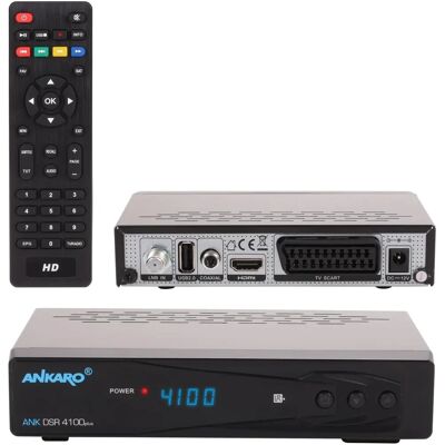 Ankaro DSR 4100plus Receptor de TV HD - Receptor de TV Ankaro DSR 4100plus Receptor de TV HD - Receptor de TV