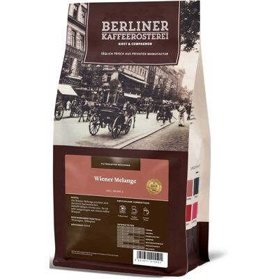Berliner Kaffeerösterei Wiener Melange - Koffie Berliner Kaffeerösterei Wiener Melange - Koffie