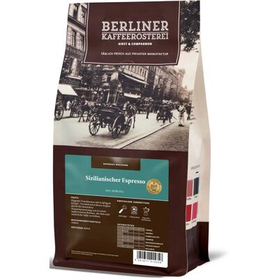 Berliner Kaffeerösterei Siciliaanse Espresso - Koffie Berliner Kaffeerösterei Siciliaanse Espresso - Koffie
