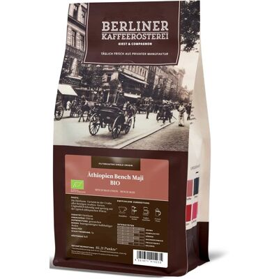 Berliner Kaffeerösterei Ethiopië Bench Maji Bio 1kg - Koffiebonen Berliner Kaffeerösterei Ethiopië Bench Maji Bio 1kg - Koffiebonen