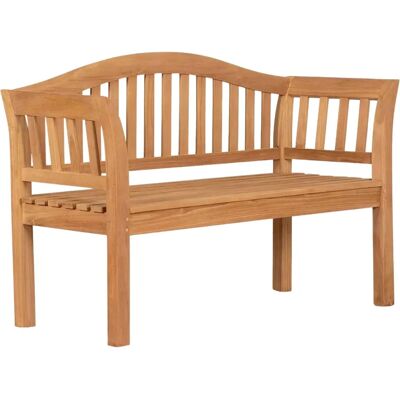 beneliving Gartenbank Wave Teak 120cm - Outdoor Langlebige Sitzgelegenheit beneliving Gartenbank Wave Teak 120cm - Outdoor Langlebige Sitzgelegenheit