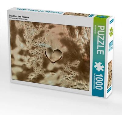 Calvendo - Le cœur de la rivière - 1000 pezzi - 64 x 48 cm puzzle Calvendo - Le cœur de la rivière - 1000 pezzi - 64 x 48 cm puzzle