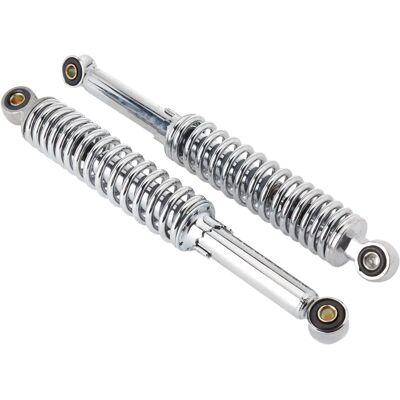 Standard Parts Juego de Amortiguadores 340mm Cromados para Motos - Amortiguador Standard Parts Juego de Amortiguadores 340mm Cromados para Motos - Amortiguador