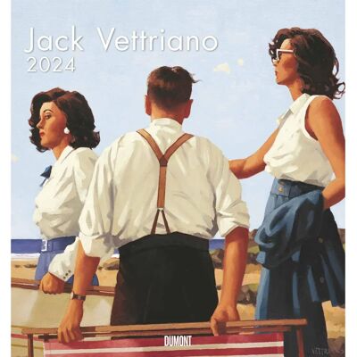 Calendario Jack Vettriano 2024 - Impresiones de Arte Calendario Jack Vettriano 2024 - Impresiones de Arte