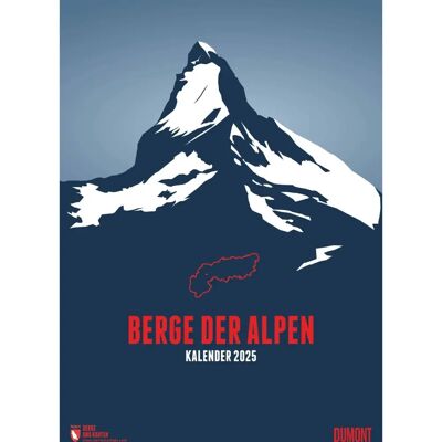 DuMont Márka Dumont Alpok 2025 Fali Naptár - Hegyek & Térképek DuMont Márka Dumont Alpok 2025 Fali Naptár - Hegyek & Térképek