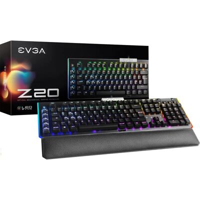 EVGA Z20 Gaming RGB - Teclado mecánico, USB, Negro EVGA Z20 Gaming RGB - Teclado mecánico, USB, Negro
