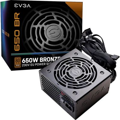 Fuente de alimentación Evga 650 BR - 650 W 80 Plus Bronze Fuente de alimentación Evga 650 BR - 650 W 80 Plus Bronze