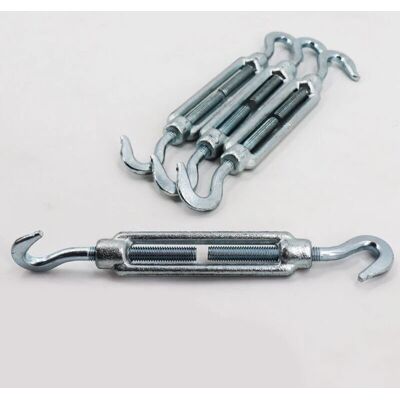 Tensores de cuerda AQUAGART - M8, 192-280mm, Galvanizado, 2 Ganchos - Tipo de Producto Tensores de cuerda AQUAGART - M8, 192-280mm, Galvanizado, 2 Ganchos - Tipo de Producto