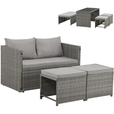 SVITA ATHINA Sitzgruppe - Flexibles Lounge-Set für draußen SVITA ATHINA Sitzgruppe - Flexibles Lounge-Set für draußen