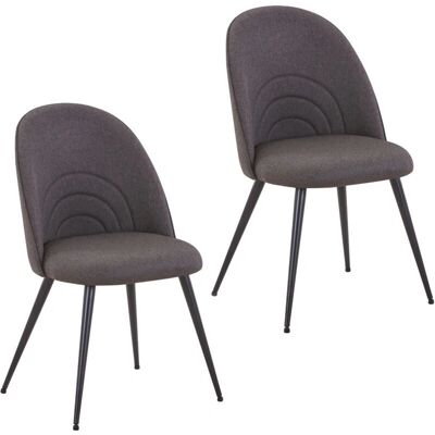 SVITA - ANITA - Dunkelgrau - Dining chairs SVITA - ANITA - Dunkelgrau - Dining chairs