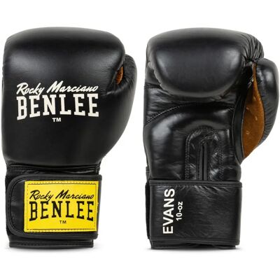 Gants de boxe noirs Benlee Evans - Gants de boxe Gants de boxe noirs Benlee Evans - Gants de boxe