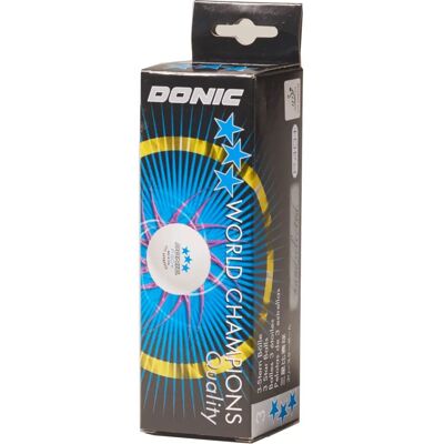 Donic P40+ Vit Bordtennisboll - Bordtennisboll Donic P40+ Vit Bordtennisboll - Bordtennisboll